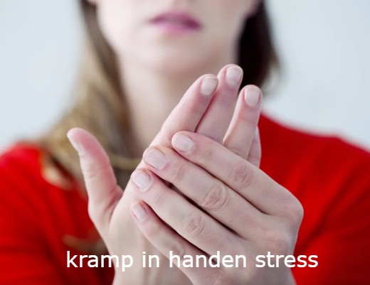 kramp in handen stress