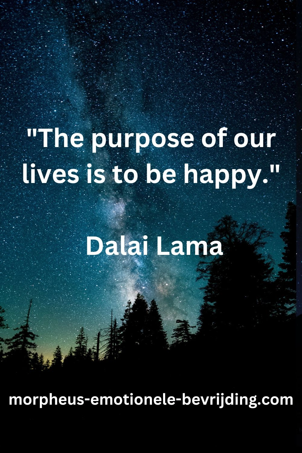 quotes over het leven - The purpose of our lives is to be happy - Dalai Lama