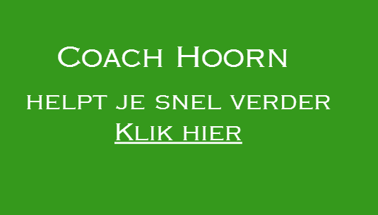 Coach Hoorn helpt je snel verder