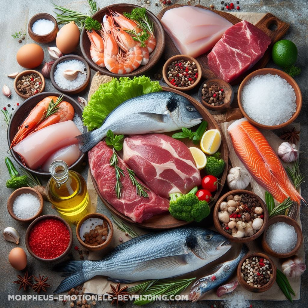 histamine arm dieet vlees vis