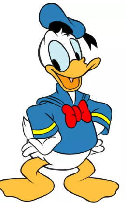 stem in je hoofd veranderen in Donald Duck