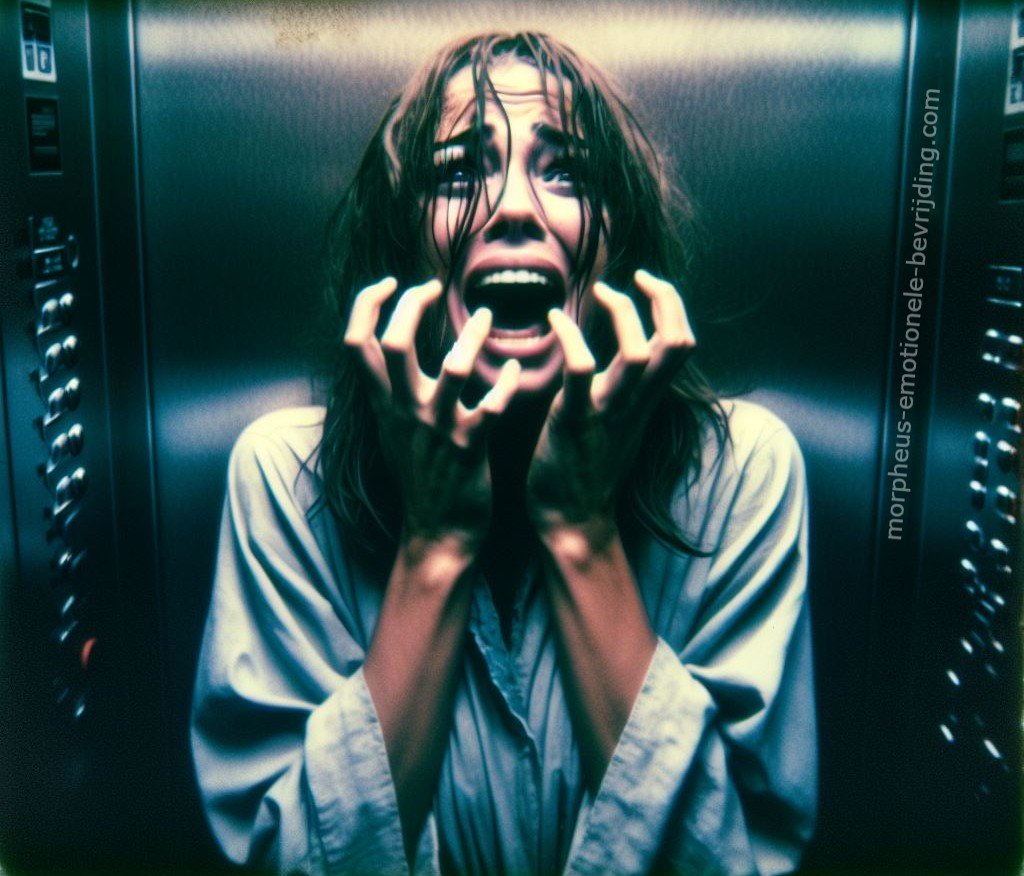 Wat is claustrofobie behandeling die werkt vraagt vrouw in lift die bang is zich af.